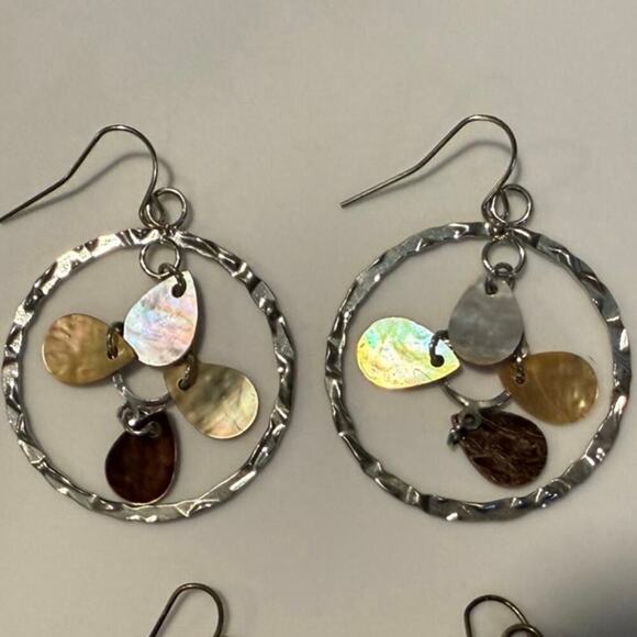 3 Dangle Earrings Boho Fun - Picture 2 of 3